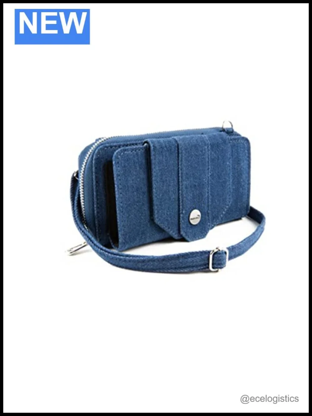 Women's Mini Purse Leather Crossbody RFID Blocking Pebbled